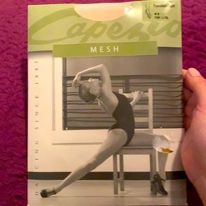 Brand new Capezio Mesh Transition Tights